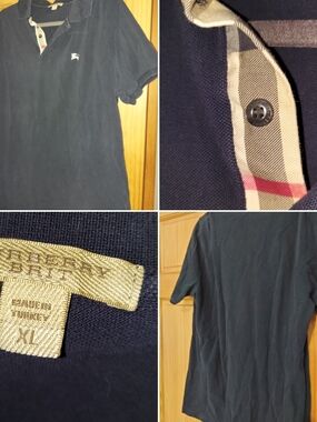 Burberry Brit Men's Navy Polo Shirt